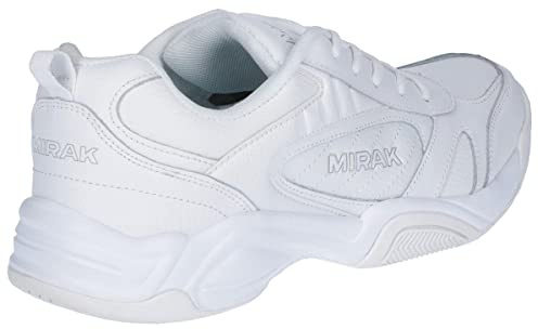 Mirak Contender Lace Trainer / Mens Trainers / Unisex Sports (43 EUR) (White)
