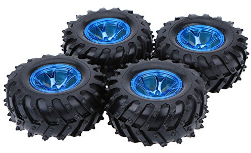 4ST Satz 1 10 Monster Truck Reifen kompatibel mit Traxxas HSP Tamiya HPI Kyosho RC Modellauto