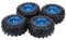 4ST Satz 1 10 Monster Truck Reifen kompatibel mit Traxxas HSP Tamiya HPI Kyosho RC Modellauto