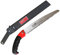 TABOR TOOLS TTS32E Pruning Saw with Sheath, Hand Saw with 10 Inch (25cm) Straight Blade and Holster, Suitable for Trimming Tree Branches and Clearing Forest Trails.