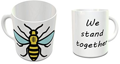 Manchester Bee Mug we Stand Together Mug Bee Mug Ceramic Mug
