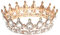 Frcolor Vintage Tiara Krone, Kristall Strass Festzug Königin Krone Tiara Haarschmuck