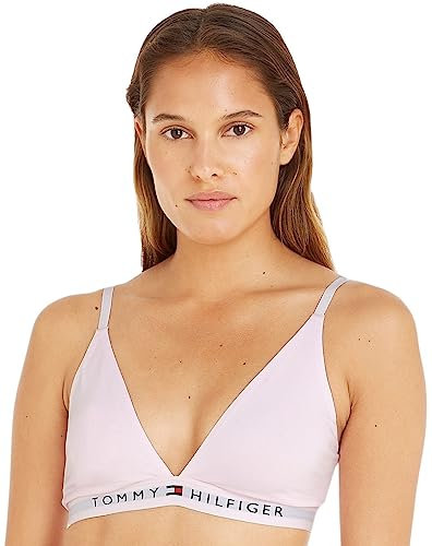 Tommy Hilfiger Soutien-Gorge Triangle Femme Stretch, Rose (Light Pink), S