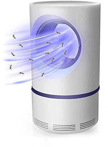 KATELUO Insetticida elettrico, lampada per insetti USB, lampada per insetti UV, adatta per interni