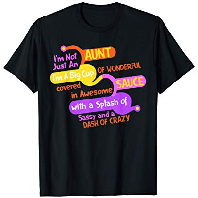 Tante Drôle I'm A Big Cup Of Wonderful Aunt T-Shirt