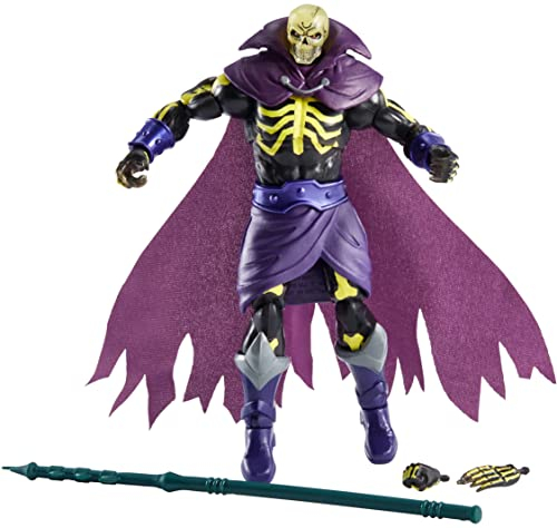 Masters of the Universe Masterverse Scare Glow Action Figure 7-in MOTU Battle Figures for Storytelling Play and Display, Gift for Kids Age 6 and Older and Adult Collectors, MOTU Collectors