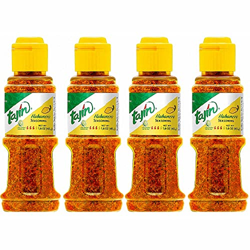 Tajin Habanero Pulver mit dehydriertem Limettensaft, 45 g x 4