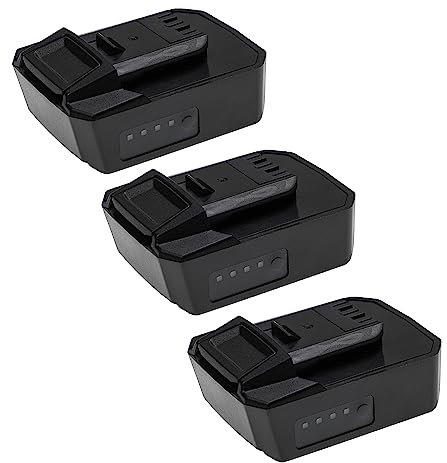 EXTENSILO 3X Batteries Compatible avec Hilti PR 3-HVSG, PR 3-HVSG A12, SF 2-A, SF 2H-A, SF 2-A12 Outil électrique (2500 mAh, Li-ION, 10,8 V)