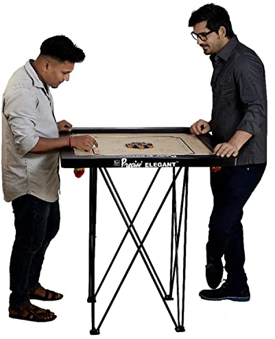 DOCTOR SPORT Precise Carrom - Faltbar Klappbar - 1 Meter hoch einzigartig und besonders - Weltmeister Produzent - ohne Brett geliefert
