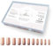 Ashera Nail Gel-X Nude capsules square Medium Box of 240 Tips | Natural color Gel-X Tips | Premium Quality | 12 Sizes 00-11 manucure américaine capsules carrées