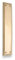 5mm Heavy Duty Solid Cast Brass Georgian Finger Plate Door Push Plate 285x 67mm (Satin Brass)