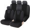 LXBSXY Auto Sitzbezug Polyester Stoff für Toyota Corolla Cross 2000-2024, Sportlicher Stoff Autositzbezüge Komplettset Aus Atmungsaktivem Polyester Mit Verbundschwamm Zubehö,A/Black