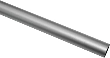 GARDINIA Gardinenstangen, Ø 25 mm, Einzelprogramm Industrial Home, Metall, 160 cm, Farbe Silber