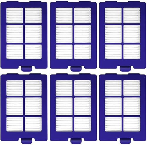 Daaxing 2/6 Stück Hepa-Filter Teile für Eufy Robovac X8, X8 Hybrid-Roboter-Staubsauger, Zubehör, Ersatz (6 Stück)