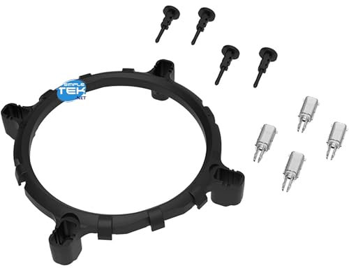 SIMPLETEK - Adaptador de soporte para disipadores de CPU compatible con Socket LGA 775 1156 1155 1150 1151 1200 115X
