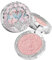Flower Knows Swan Ballet Geprägtes Rouge, rosa mattes Finish, aufbaubares und mischbares Puder-Rouge für Wangen, natürliche Spülung für alle Hauttöne (02 Romantik, 5 g)
