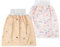 Aolso Baby Trainingshose, 2 Stück Hohe Taille Baby Töpfchen Trainingshose, Windelhosen für Kinder, Baumwolle, Waschbar und Wiederverwendbar, 4-12 Jahre alt(Regenbogenpferd/Rosa Bär)