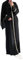Abaya Damen, Frauen Gebetskleidung Gebetsperlen Gebetsteppich Muslimische Kleider Abaya Damen, Islamische Langarm Kleid, Schwarz, M