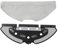 Eawfgtuw Mop Bracket Holder with Cloth for Tapo RV10/RV30 Plus Robot Vacuum Cleaner Accessories