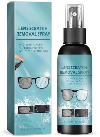 Brillenreiniger, Brille Kratzer Entferner für Brillen, Brillenreinigungsspray, Brille Reiniger Spray, Brillenputzspray, Brillen Linse Kratzer Entferner (1PCS)