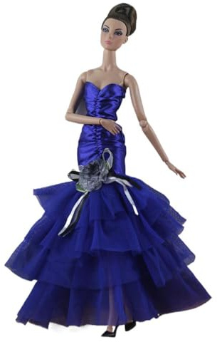 Codulu Puppenkleid für 11,5-Zoll-Mädchenpuppe-Meerjungfrauenkleid-I