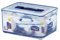 LocknLock Handy Rect. 8ltr incl. Freshness Tray (315 x 230 x 150mm), Clear/Blue