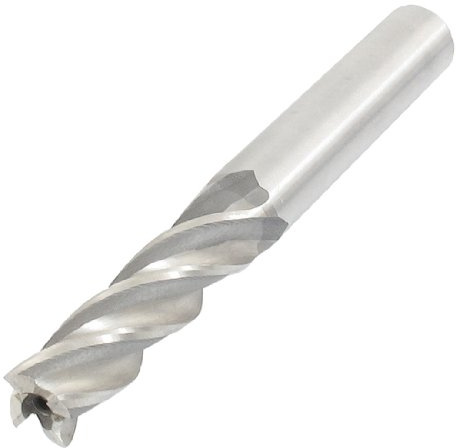 sourcing map 11 mm x 12 mm x 40 mm x 95 mm Fres* de extremo HSS de vástago recto de 4 flautas
