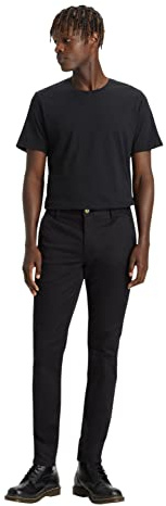 Dockers Alpha Original Khaki Skinny - Stretch Twill, Pantaloni Uomo, Nero (P1907 Twill Black 0070), W30/L34 (Taglia Produttore: 30 34)