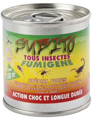 Subito 07253 Fumigène Insecticide Blanc