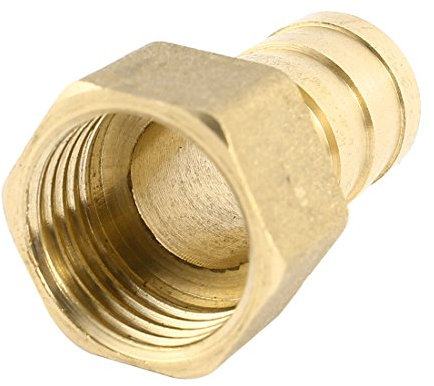 sourcingmap 1/2 BSP Female to 16mm Hose Barb Air Fuel Gas Pipe Quick Connector