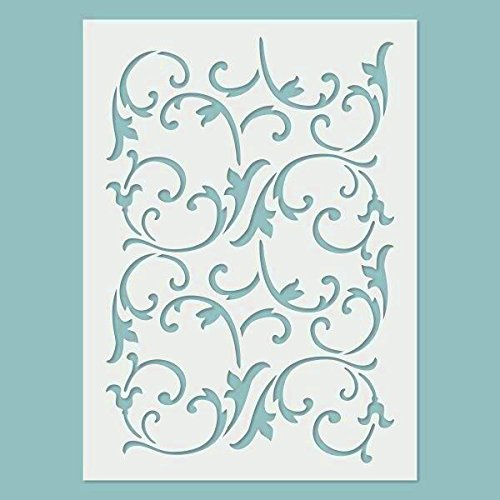 Zita's Creative Schablone - Floral Elements 01. Schablone, Stencil