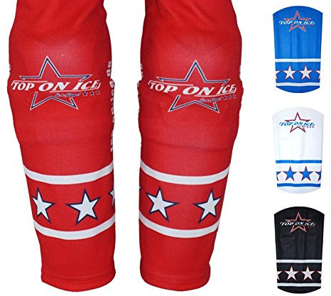 Top on Ice Eishockey Stutzen Sublimiert Größe Junior, Farbe blau