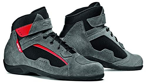 SIDI STIVALI DUNA NERO GRIGIO ROSSO 45