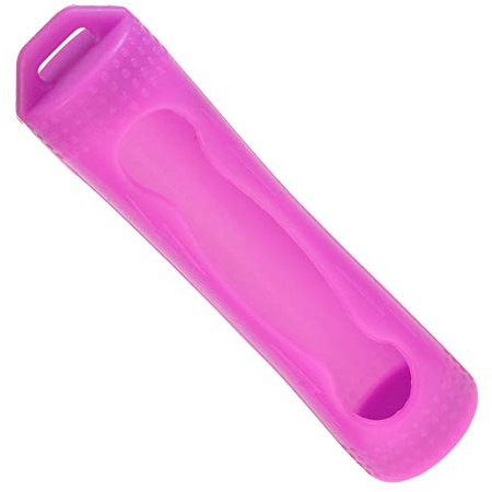 Armerah 18650 eCig Vape Battery Protective Case Cover Sleeve Silicone Rubber Single Pink