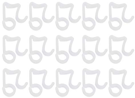 Supvox 100 StüCk Weihnachtslicht Clips - Robuste Kunststoff Halterung FüR Lichterketten Und Dachrinnen - Perfekt FüR Weihnachtsdekoration Und Festliche AnläSse