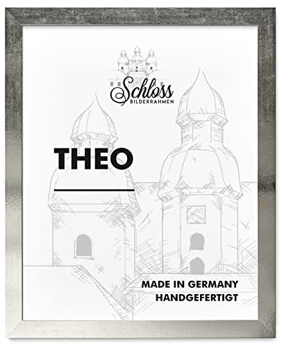 Schloss BILDERRAHMEN Theo 30x45 cm, Dekor Silber Vintage