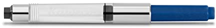 Kaweco Standard Converter Midnight Blue Chrome for Fountain Pens from SUPRA, SPECIAL, STUDENT, DIA2, PERKEO series | Ink Converter Fountain Pen with 0,82 ml Filling Capacity