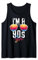 Damen 90er Jahre Party Outfit Damen I'm a 90s Girl Retro Farben Tank Top