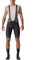 CASTELLI Men's Endurance 3 BIBSHORT Shorts, Schwarz-Weiss, XXL