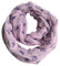 FAIRYGATE Damen Schal Loop Schal Damen Schal Pink leichter unifarbener Loop Schlauchschal seidig Unisex 00244