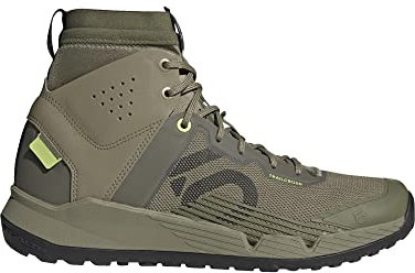 Five Ten Trailcross Mid Pro Mountainbike-Schuhe, Orbit Green/Core Black/Pulse Lime, 41.5 EU