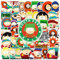 South Park Aufkleber 50 Stück Vinyl Cartoon Animation Aufkleber für Laptop Waterbottle Fahrrad Scrapbook Skateboard Gitarre Travel Gepäck Auto Motorrad,Party Geschenk für Kinder Teens Erwachsene