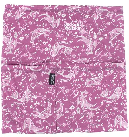 Jack Wolfskin Real Stuff Print Loop Schlauch Schal Neck Warmer Pink