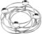 Fink [BRK] Novus/Dekokranz, 4flm Leuchter, Vern./H.11,D.45