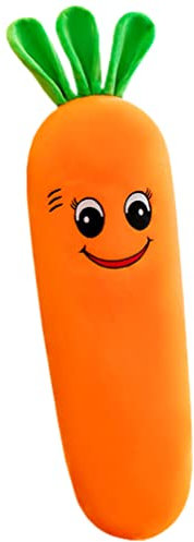 Veemoon Kuscheliger Karotten-plüschkissen Für Mädchen Niedliches Kissen Im Karotten-Design Und Dekorieren Von Schlafzimmer Und Sofa Für Ostern Für Kleine Mädchen Und Jungen