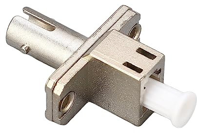 Gonetre LWL-Steckverbinder St auf Lc Faseroptikverbinder Faseroptischer Adapter Buchse LWL-Steckverbinder UPC LWL-Steckverbinder St Buchse auf Lc, Kurzer Glasfaseradapter