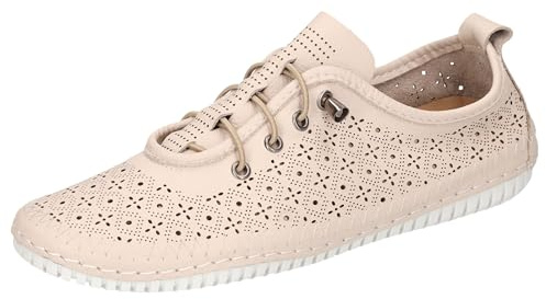 Cosmos Comfort 6224-401/004 Damen Slipper Halbschuh gelocht oder geflochten, Größe 41
