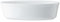 Mikasa Chalk Porcelain Oval Pie Dish, 18cm, Labelled