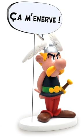 Plastoy SAS PLA00360 Asterix mit Sprechblase: CA M'ENERVE (2. Edition)