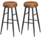 VASAGLE EKHO Kollektion - Barhocker, 4er Set, Barstuhl, Küchenstuhl, Kunstleder, Mid-Century-Modern-Stil, 76,2 cm hoch, für Küche, Esszimmer, einfacher Aufbau, karamellbraun LBC290K01